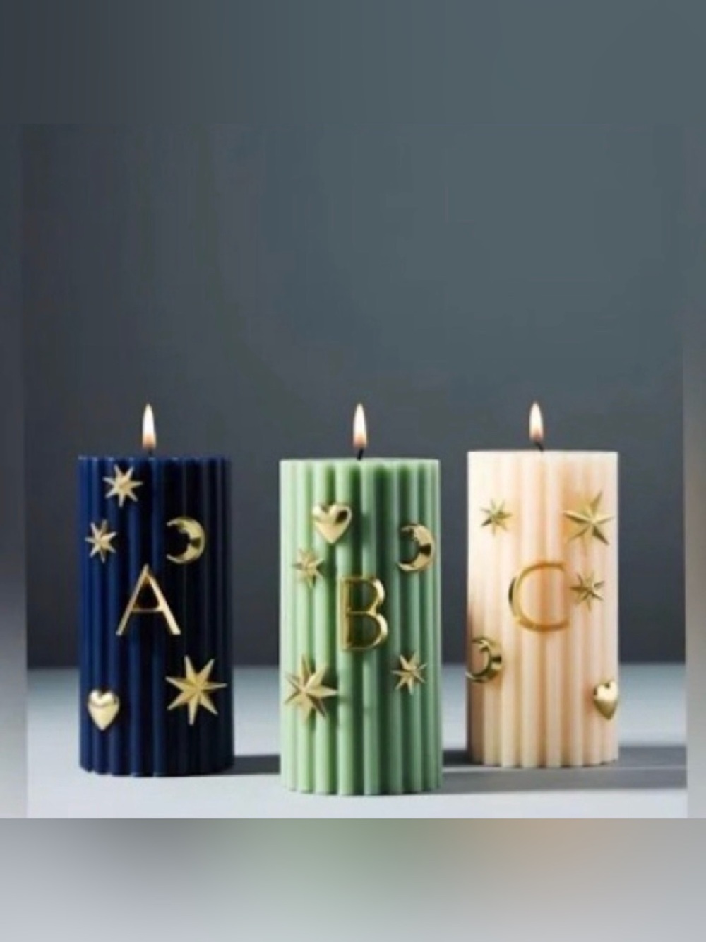 Anthropologie Candle Charms - Letter L